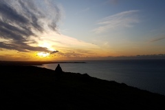 Sunset over Porth Dinllaen